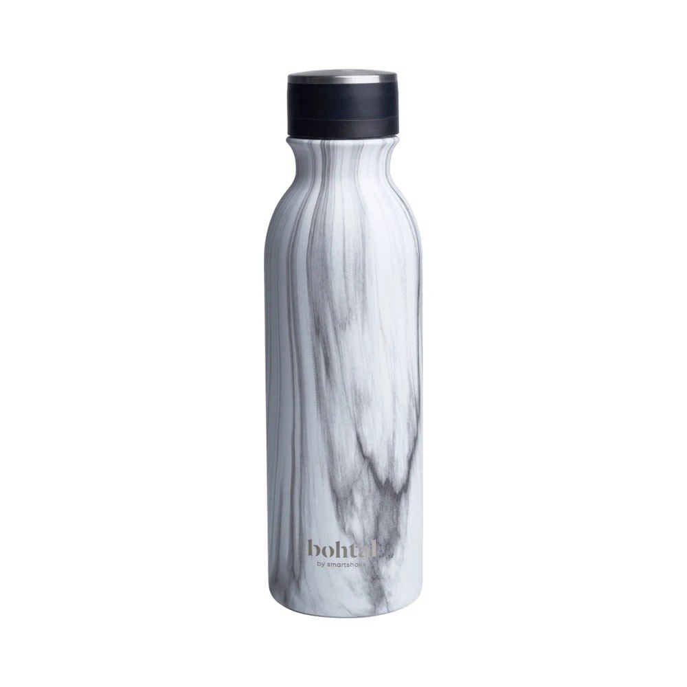SMARTSHAKE - BOHTAL INSULATED FLASK - WHITE MARBLE - 600 ML