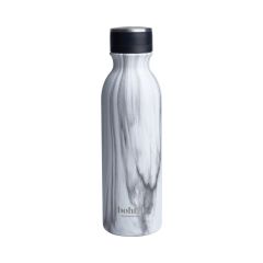 SMARTSHAKE - BOHTAL INSULATED FLASK - WHITE MARBLE - 600 ML