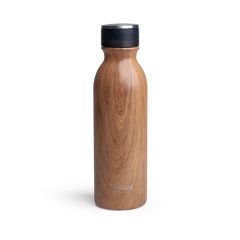 SMARTSHAKE - BOHTAL INSULATED FLASK - WOOD - 600 ML