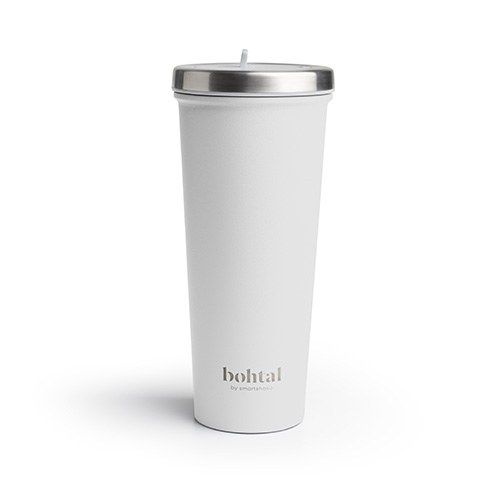 SMARTSHAKE - BOHTAL INSULATED TUMBLER - WHITE - 750 ML
