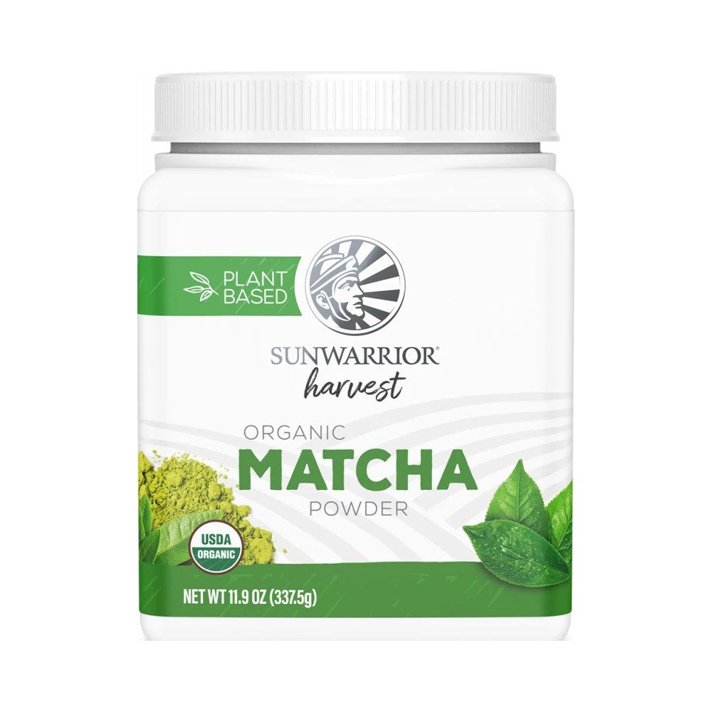 SUNWARRIOR - ORGANIC MATCHA POWDER - ÍZESÍTETLEN - 300 G