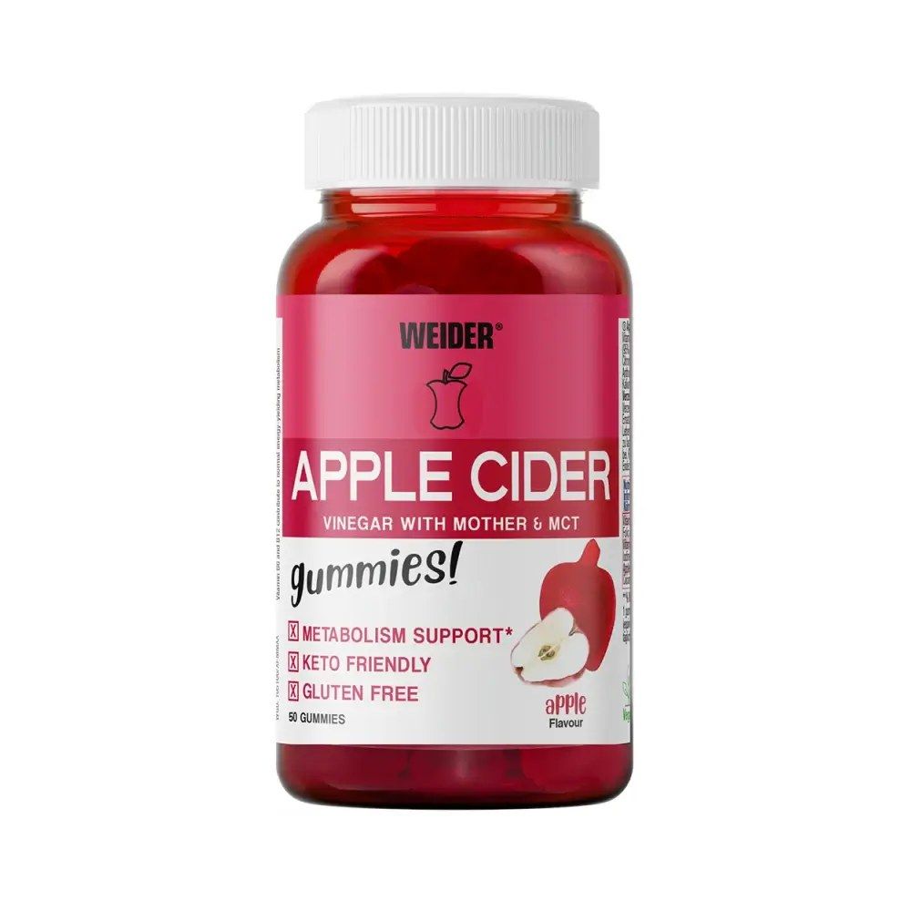 WEIDER - APPLE CIDER VINEGAR GUMMIES - 50 DB
