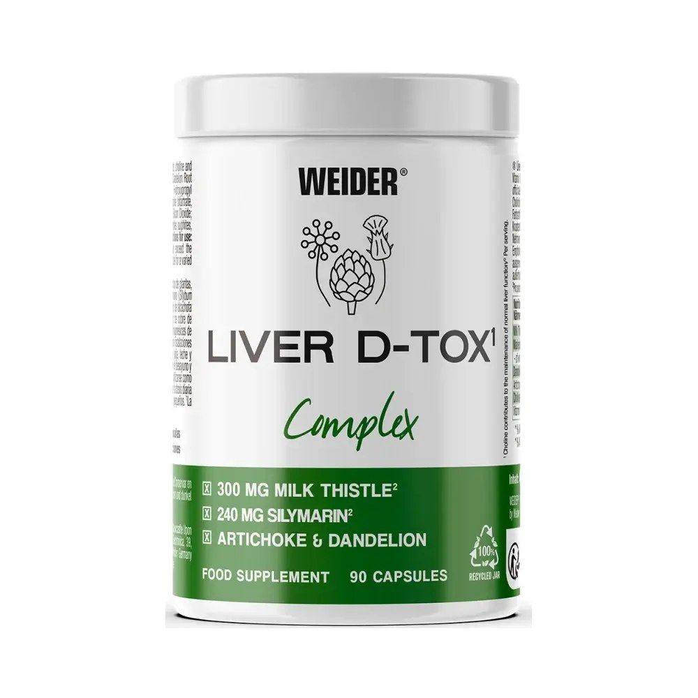 WEIDER - LIVER D-TOX - 90 KAPSZULA
