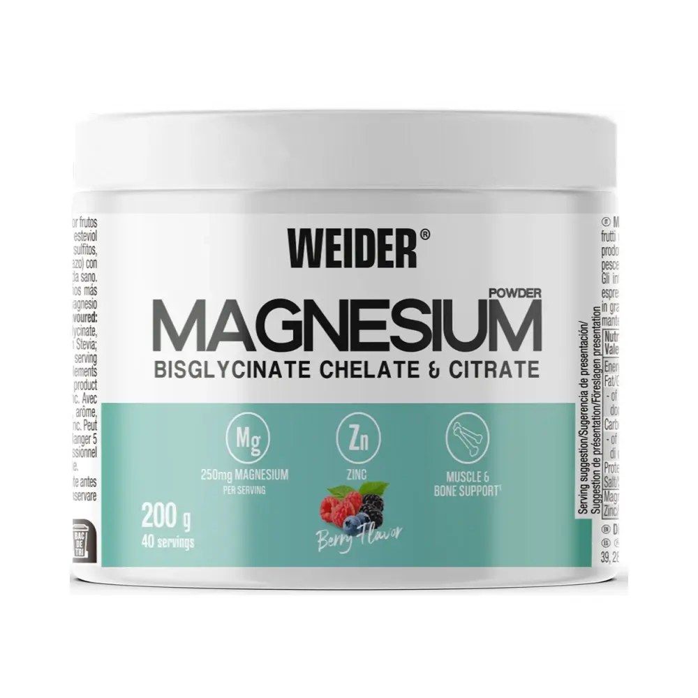 WEIDER - MAGNESIUM POWDER - BERRY - 200 G