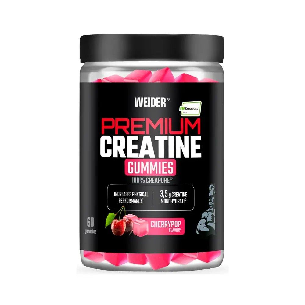 WEIDER - PREMIUM CREAPURE GUMMIES - CHERRYPOP - 60 DB