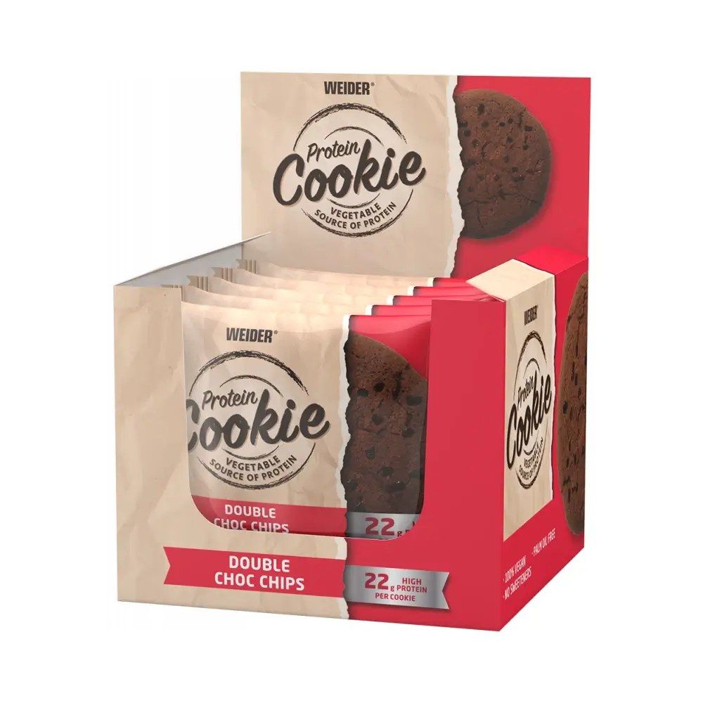 WEIDER - PROTEIN COOKIES - 12 X 90 G
