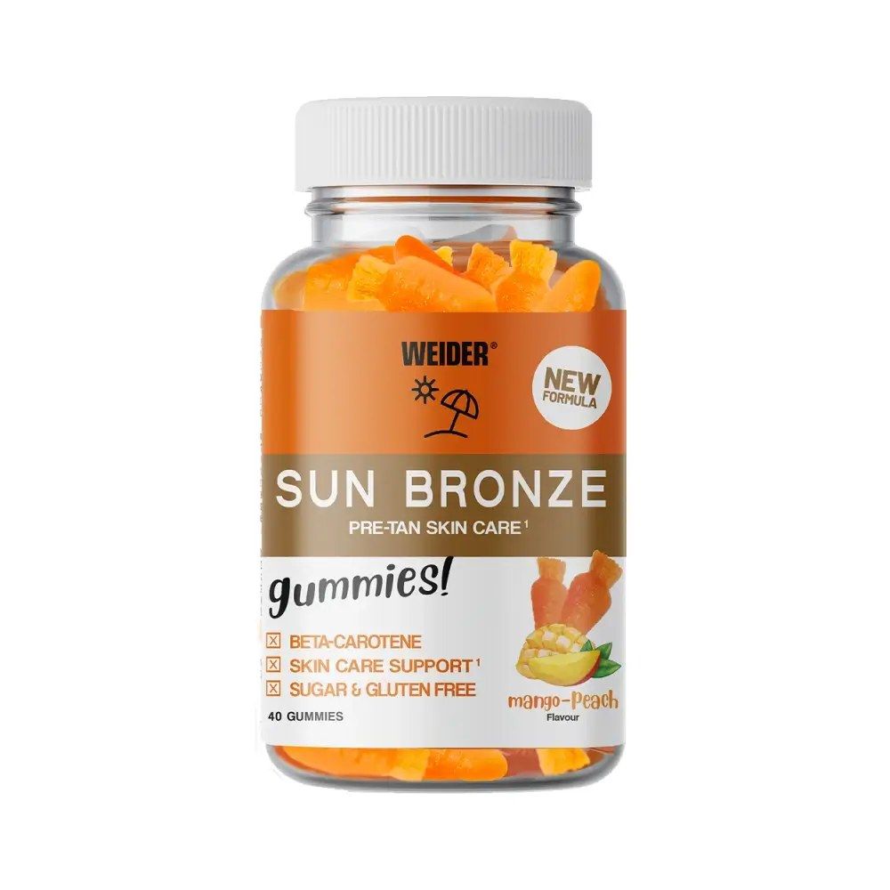WEIDER - SUN BRONZE GUMMIES - PEACH MANGO - 40 DB
