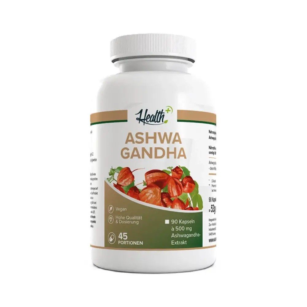 ZEC+ - HEALTH+ ASHWAGANDHA - 90 KAPSZULA