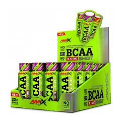 AMIX - BCAA 3000 SHOT - 20 X 60 ML - FOREST FRUIT