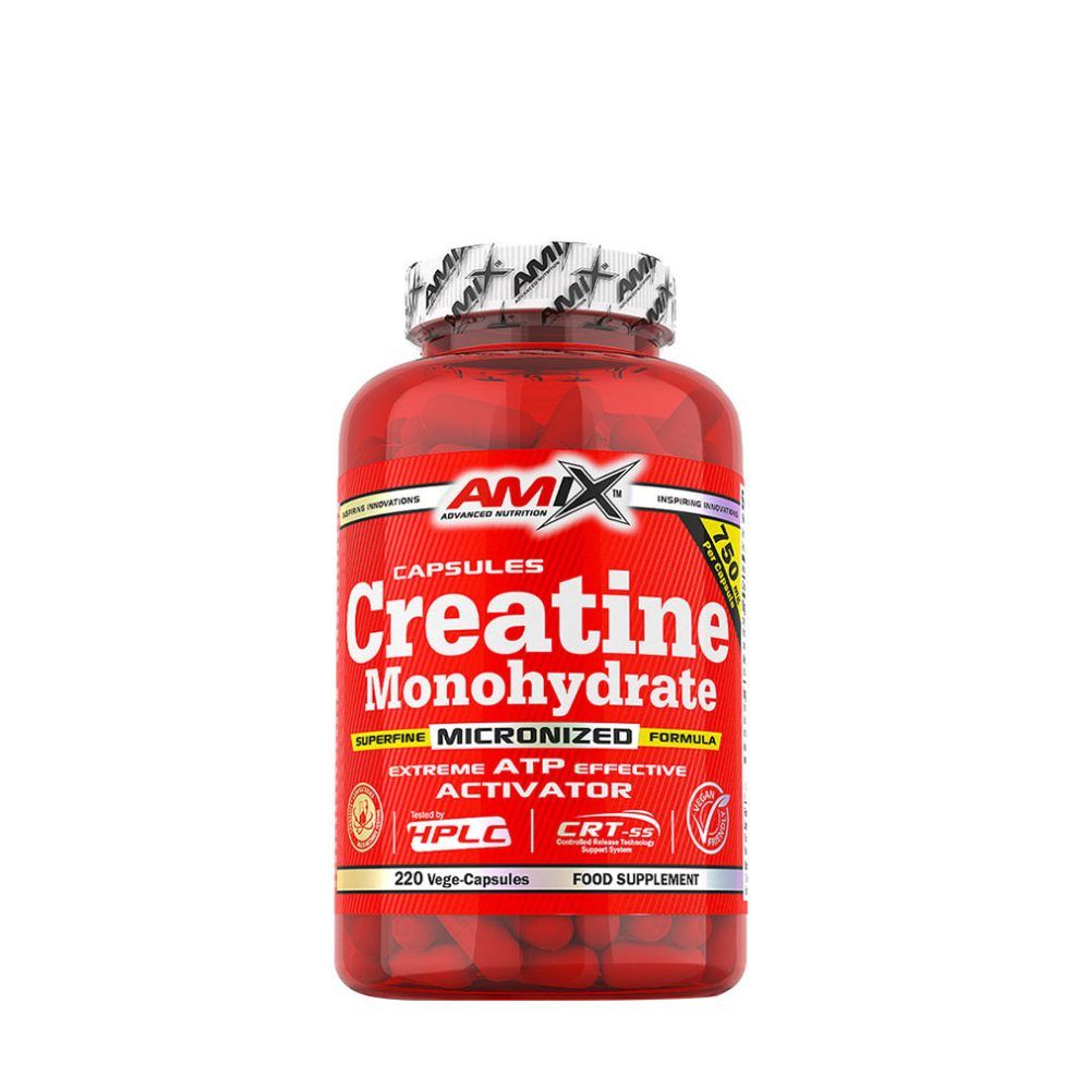 AMIX - CREATINE MONOHYDRATE - 220 KAPSZULA