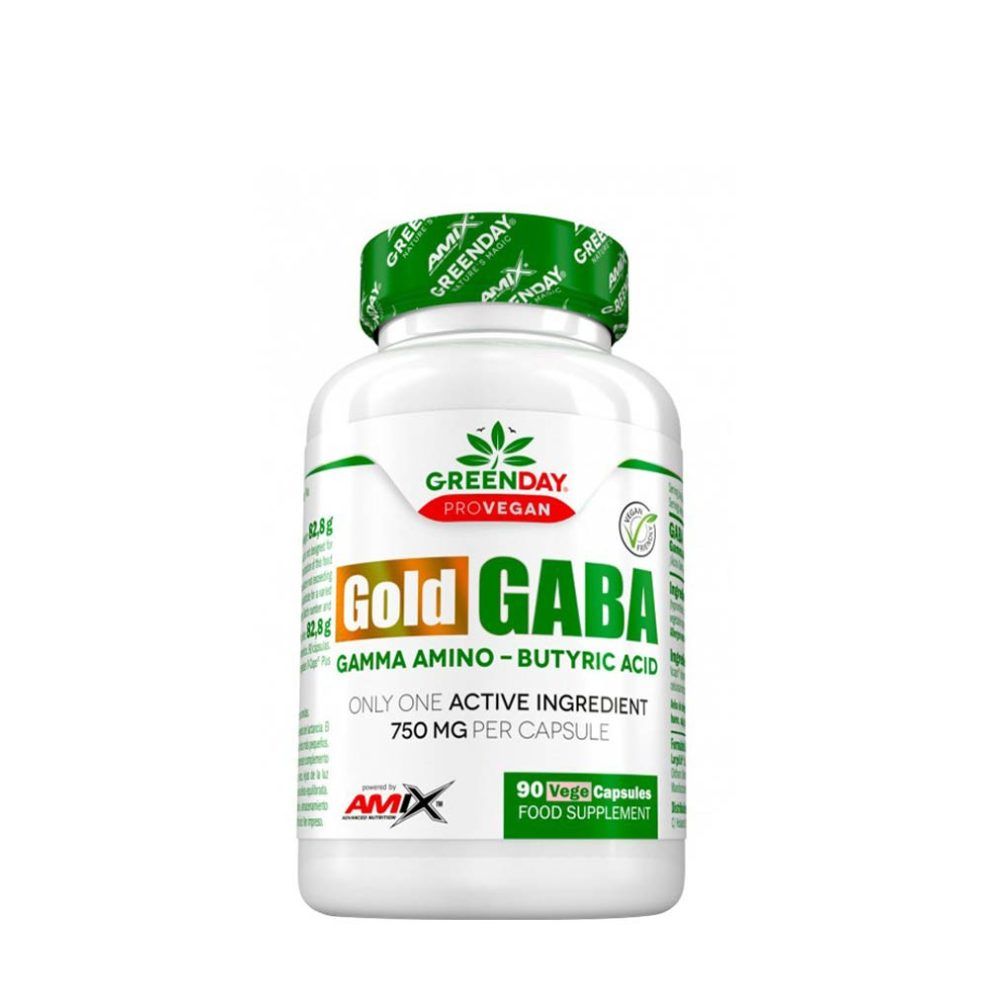 AMIX - GREENDAY PROVEGAN GOLD GABA - 90 KAPSZULA