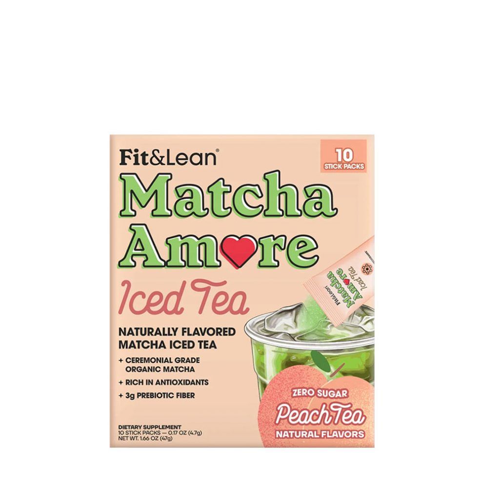 FIT & LEAN - MATCHA AMORE - ICED TEA - 10 TASAK