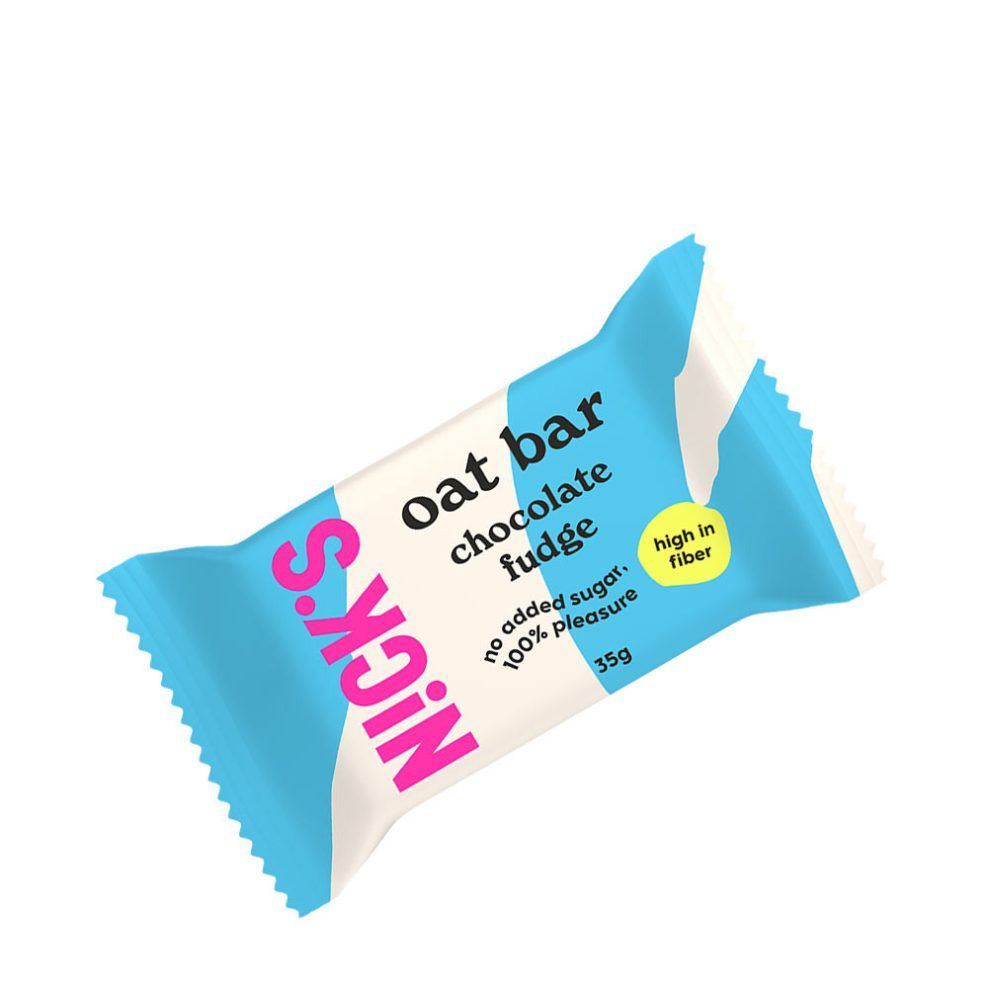 NICK'S - CHOCOLATE FUDGE OAT BAR - 35 G
