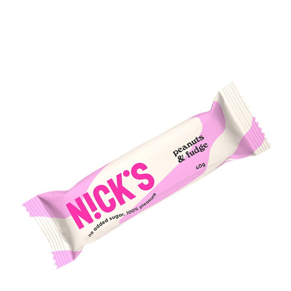 NICK'S - PEANUTS AND FUDGE CHOCOLATE BAR - 40 G