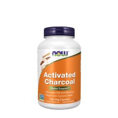 NOW FOODS - ACTIVATED CHARCOAL - 200 KAPSZULA