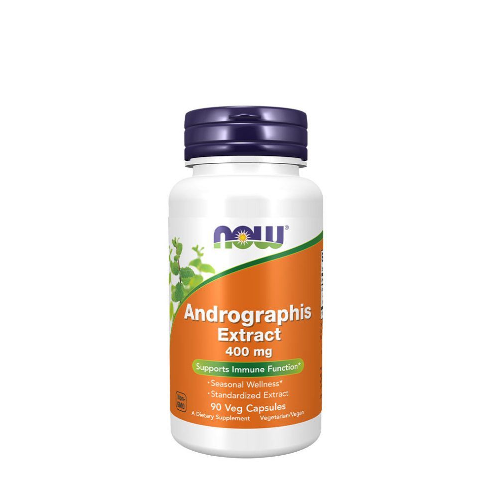 NOW FOODS - ANDROGRAPHIS EXTRACT 400 MG - 90 KAPSZULA