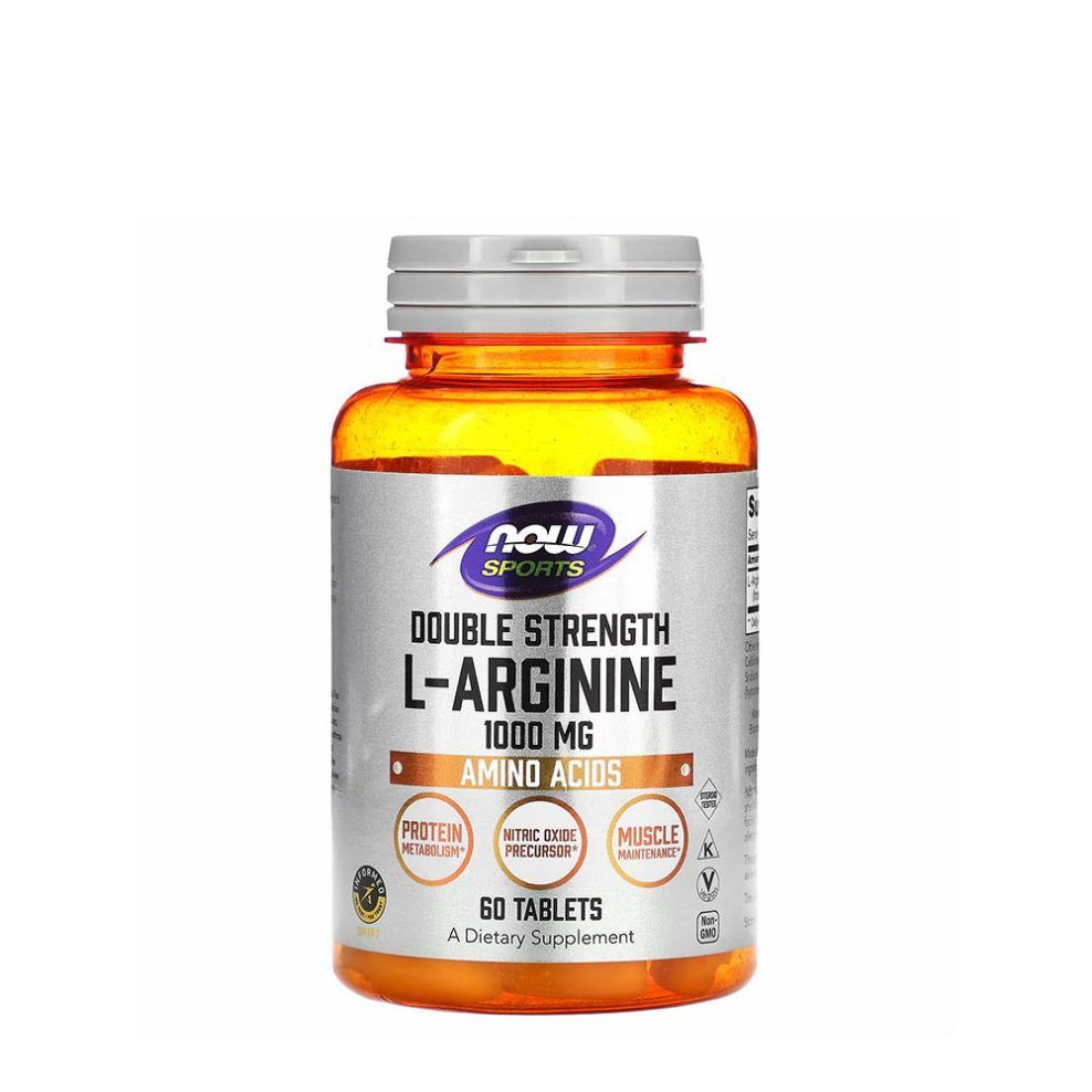 NOW FOODS - ARGININE 1000 MG - 60 TABLETTA