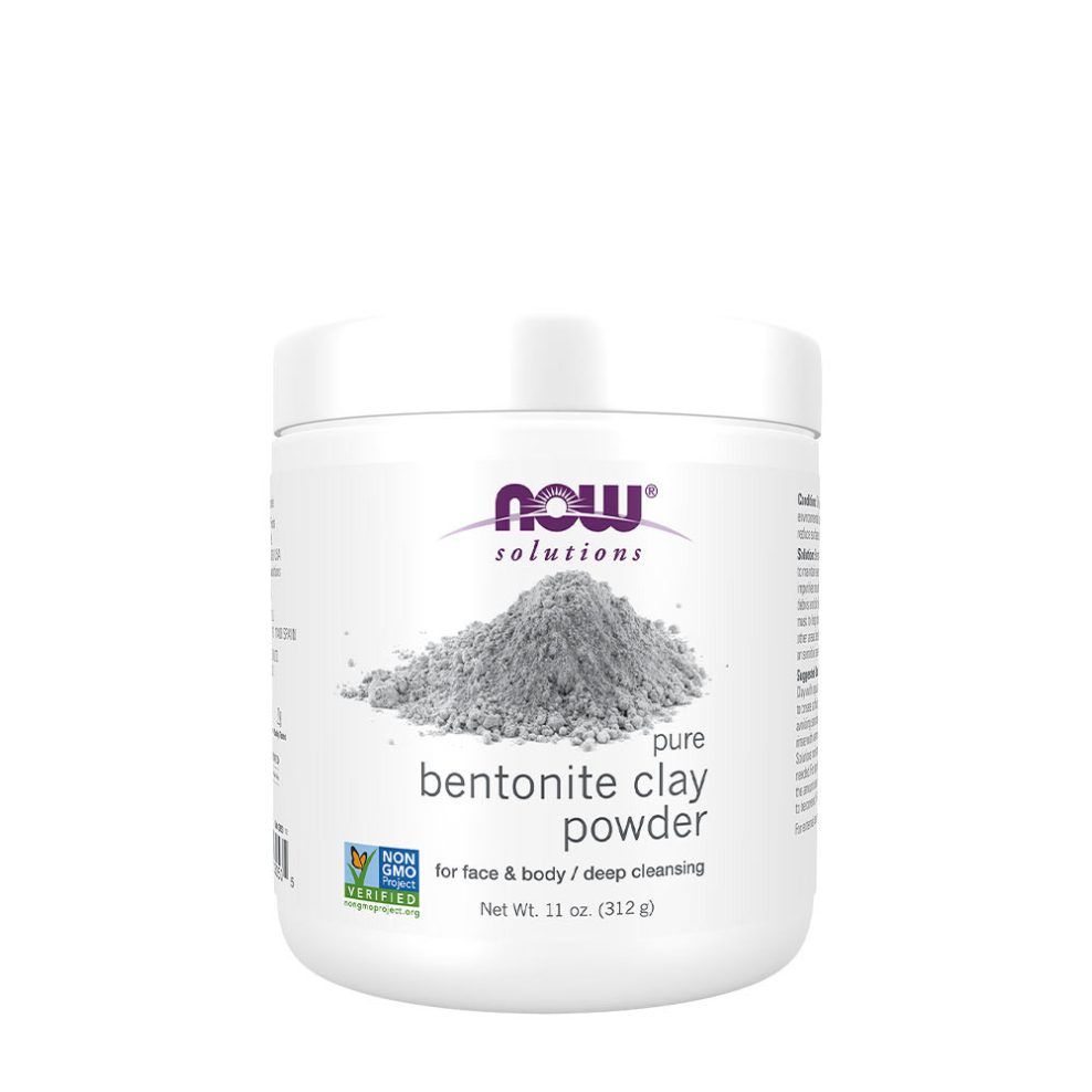 NOW FOODS - BENTONITE CLAY POWDER - 312 G
