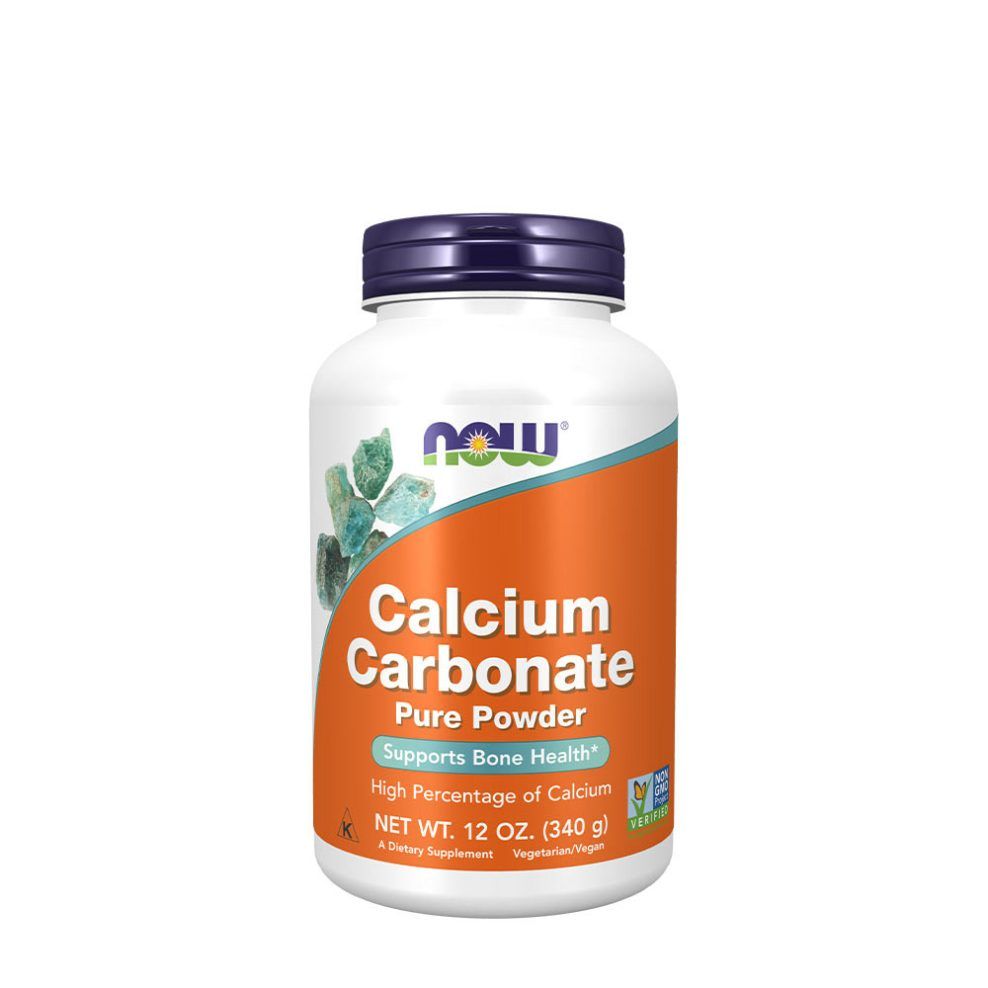 NOW FOODS - CALCIUM CARBONATE POWDER - 354 ML