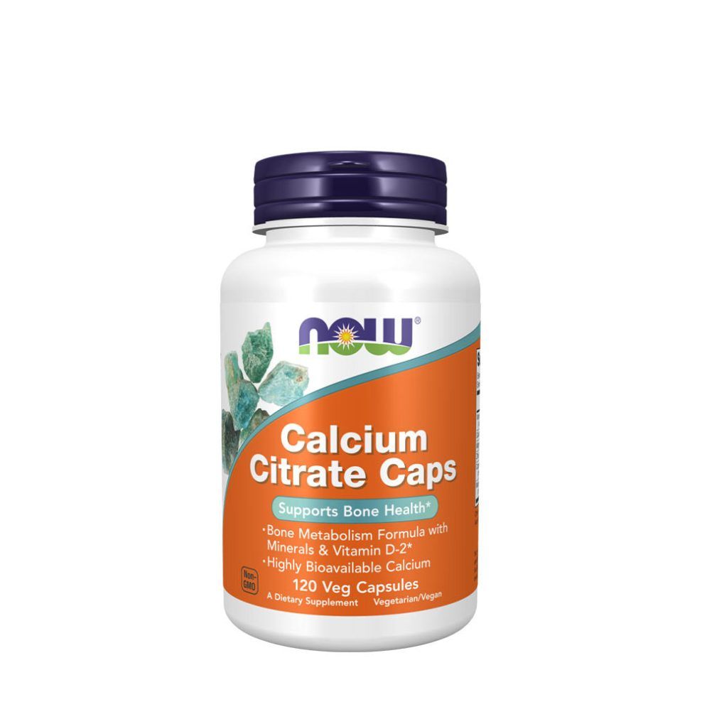 NOW FOODS - CALCIUM CITRATE - 120 KAPSZULA