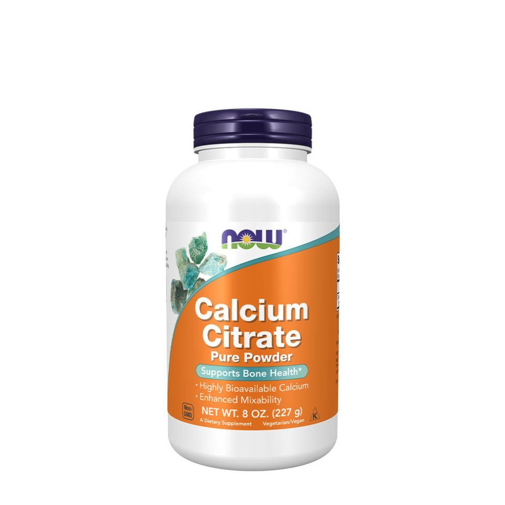 NOW FOODS - CALCIUM CITRATE POWDER - 236 ML