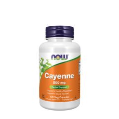 NOW FOODS - CAYENNE 500 MG - 100 KAPSZULA