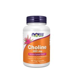 NOW FOODS - CHOLINE 300 MG VEG CAPSULES - 100 KAPSZULA