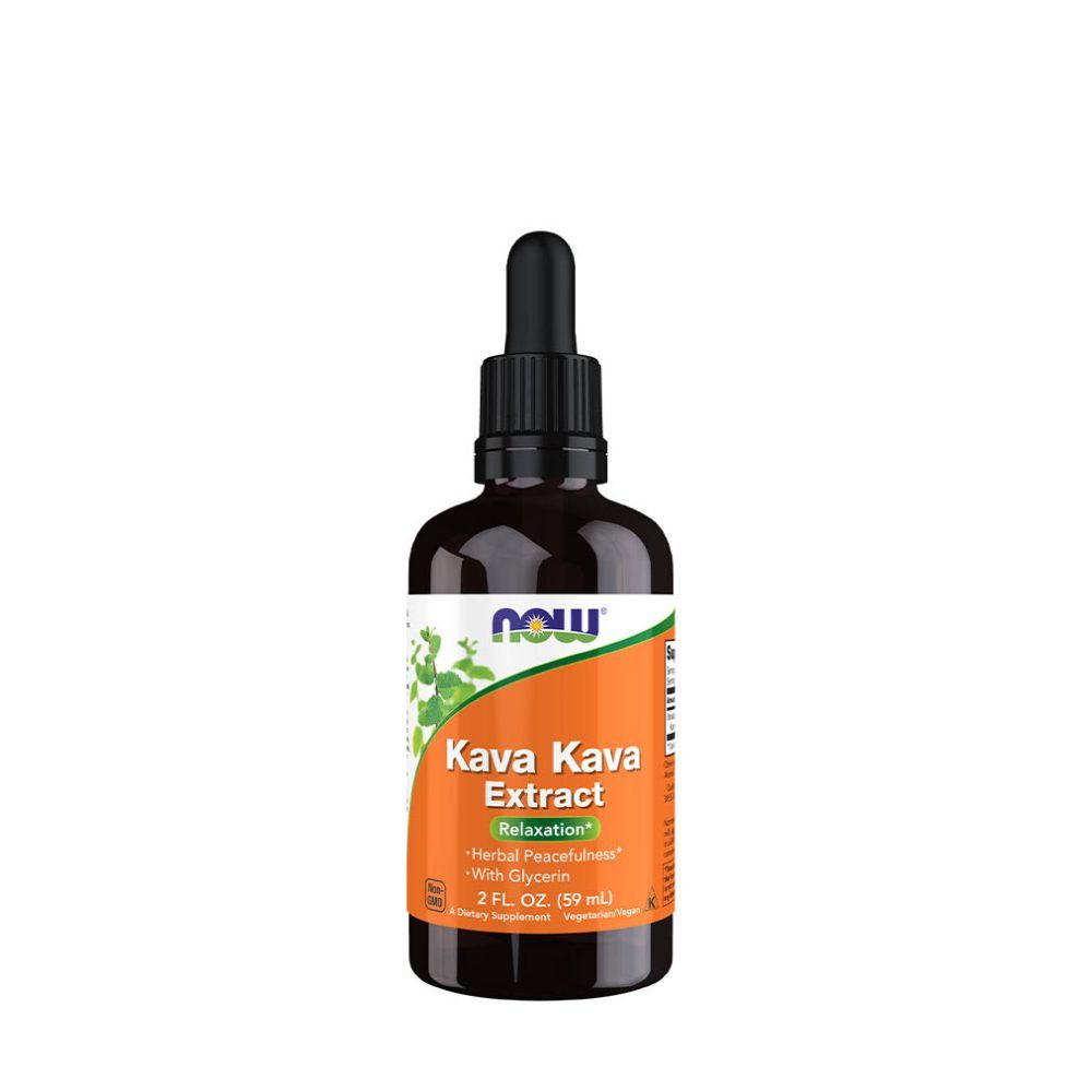NOW FOODS - KAVA KAVA EXTRACT - 59 ML