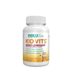 NOW FOODS - KID VITS BERRY LEMONADE CHEWABLE TABLETS - 120 RÁGÓTABLETTA