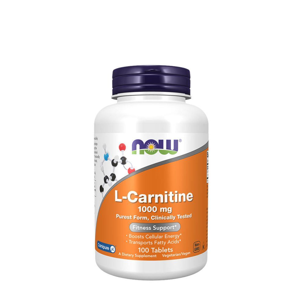 NOW FOODS - L-CARNITINE 1000 MG - 100 TABLETTA