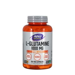 NOW FOODS - L-GLUTAMINE, DOUBLE STRENGTH 1000 MG - 120 KAPSZULA