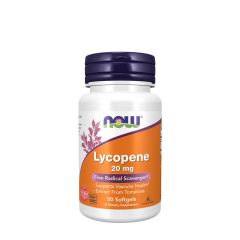 NOW FOODS - LYCOPENE 20 MG - 50 LÁGYKAPSZULA