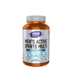 NOW FOODS - MEN'S ACTIVE SPORTS MULTI - 180 LÁGYKAPSZULA