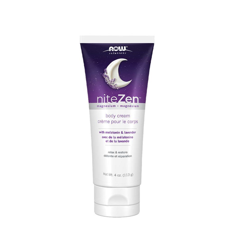 NOW FOODS - NITEZEN MAGNESIUM BODY CREAM - 113 G