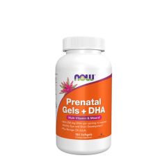 NOW FOODS - PRENATAL GELS + DHA SOFTGELS - 180 LÁGYKAPSZULA