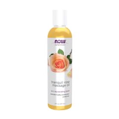 NOW FOODS - TRANQUIL ROSE MASSAGE OIL - 237 ML