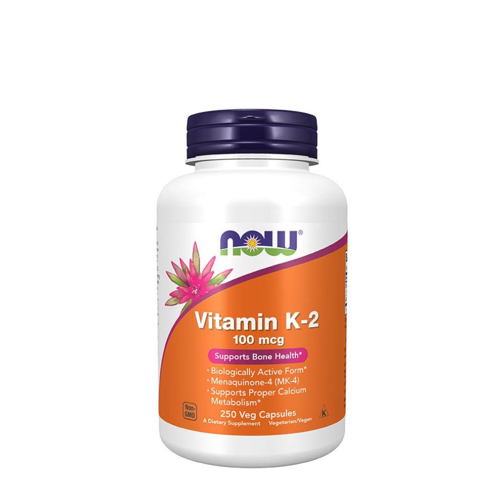 NOW FOODS - VITAMIN K-2 100 MCG - 250 KAPSZULA