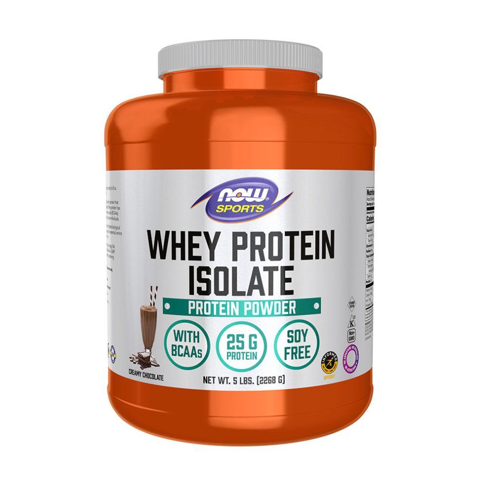 NOW FOODS - WHEY PROTEIN ISOLATE - 2268 G