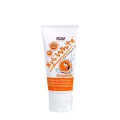 NOW FOODS - XYLIWHITE BUBBLEGUM SPLASH TOOTHPASTE GEL FOR KIDS - 85 G - ORANGE