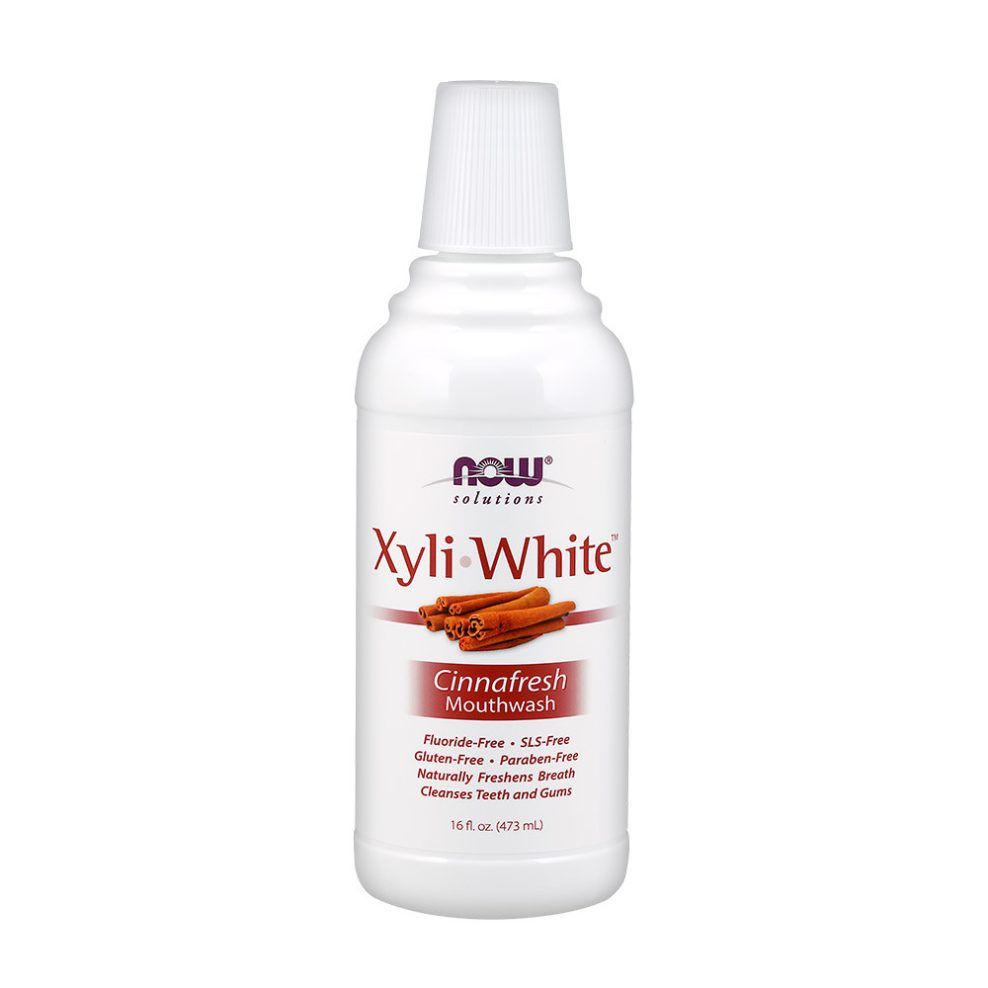 NOW FOODS - XYLIWHITE REFRESHMINT MOUTHWASH - 473 ML
