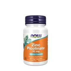 NOW FOODS - ZINC PICOLINATE 50MG - 30 KAPSZULA