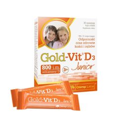 OLIMP SPORT NUTRITION - GOLD-VIT D3 JUNIOR - 30 TASAK