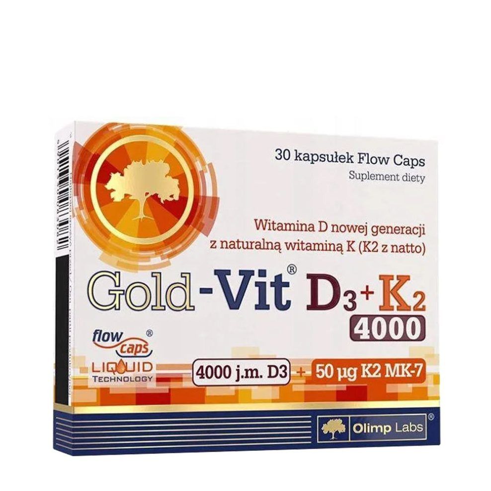 OLIMP SPORT NUTRITION - GOLD-VIT D3+K2 2000 IU - 30 KAPSZULA