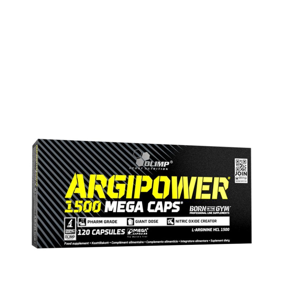 OLIMP SPORT NUTRITION - ARGI POWER MEGA CAPS - 120 KAPSZULA