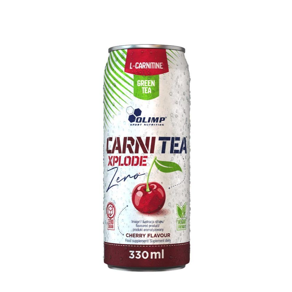 OLIMP SPORT NUTRITION - CARNI-TEA XPLODE ZERO - 330 ML - CHERRY