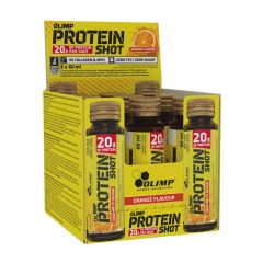 OLIMP SPORT NUTRITION - PROTEIN SHOT - 9 X 60 ML - ORANGE