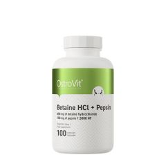 OSTROVIT - BETAINE HCL + PEPSIN - 100 KAPSZULA