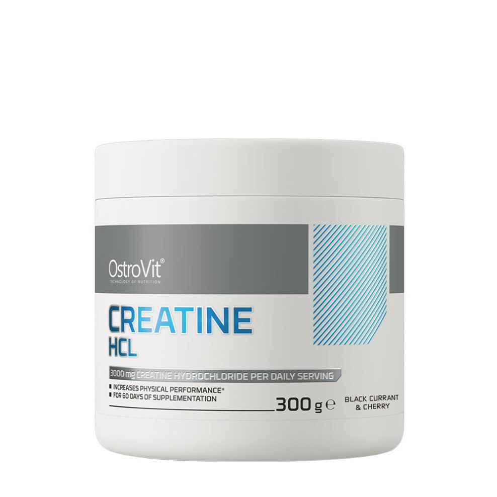 OSTROVIT - CREATINE HCL - 300 G - BLACK CURRANT WITH CHERRY
