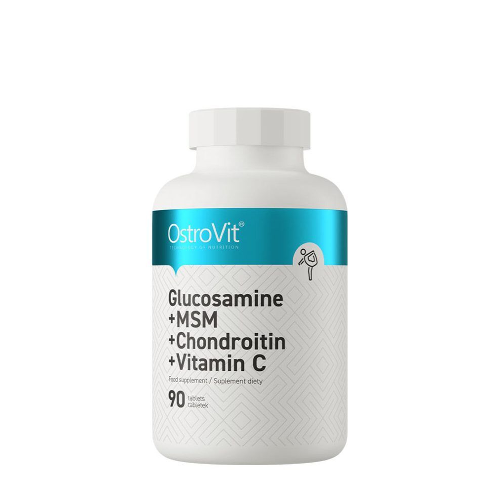 OSTROVIT - GLUCOSAMINE + MSM + CHONDROITIN + VITAMIN C - 90 TABLETTA