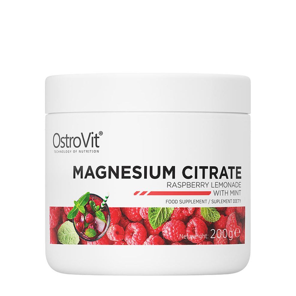 OSTROVIT - MAGNESIUM CITRATE - RASPBERRY LEMONADE WITH MINT - 200 G